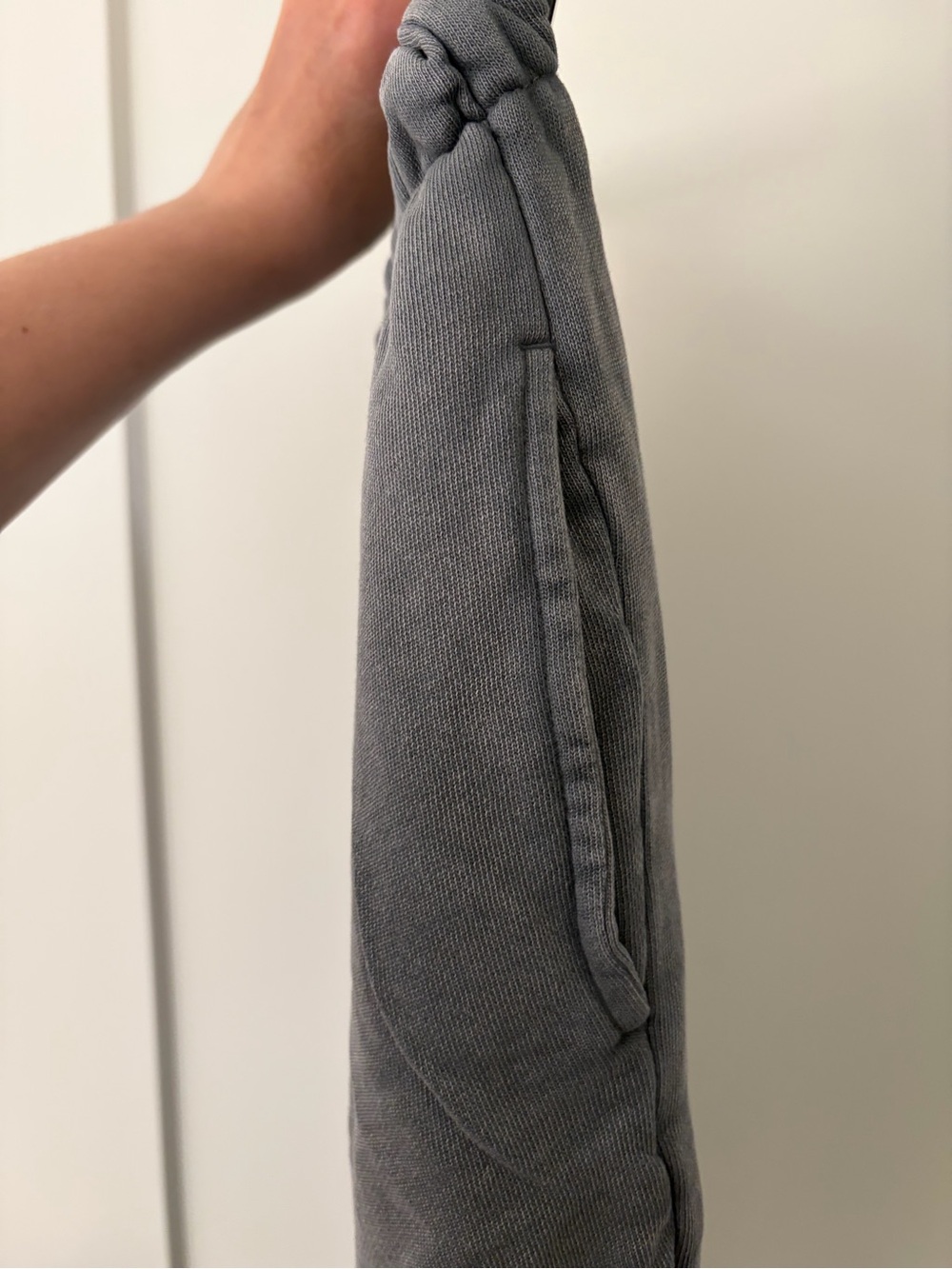Grey Cotton Joggers with elastic waist Size XS, Mango, New without tag - Picture 7 of 7
